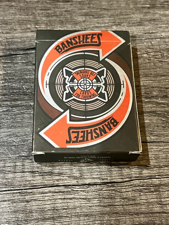 banshees | Other | Banshee Throwing Cards 2 Sets Highperformance Card ...